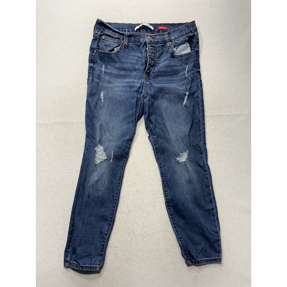 Celebrity Pink The Glam Jeans Juniors 13 Blue Medium Wash High Rise Skinny 31x26